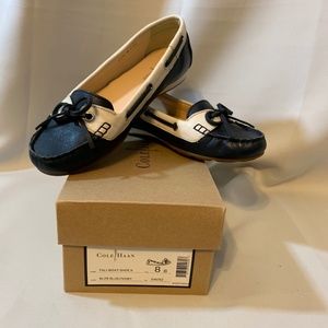 COLE HAAN Leather Tali Boat Shoe